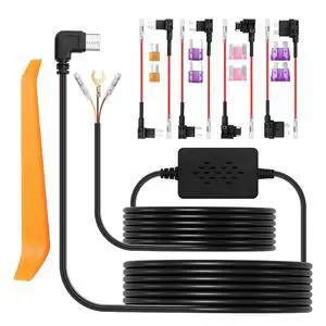 3.3m/10.82in Car Recorder Hardwired Kit USB C Port Type-C USB Hard Wired with Fuse 12V-24V to 5V for Driving Recorder, GPS Power Supply, Radar Detector, etc 3.3m/10.82in Car Recorder Hardwired Kit USB C Port Type-C USB Hard Wired with Fuse 12V-24V to 5V for Driving Recorder, GPS Power Supply, Radar Detector, etc