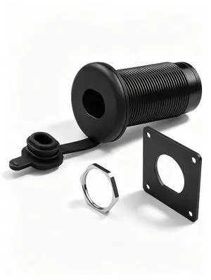 Waterproof Wall Socket,Gen3 RJ45 CAT6 Female to Female PassthroughAluminum Alloy Outdoor Network Bulkhead Connector with PVC Insulation, Industrial, Marine, RV & Motorcycle Waterproof Wall Socket,Gen3 RJ45 CAT6 Female to Female PassthroughAluminum Alloy Outdoor Network Bulkhead Connector with PVC Insulation, Industrial, Marine, RV & Motorcycle