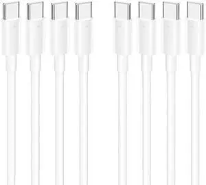 USB C Cable 4-Pack 6FT 60W Fast Charging Cord for iPhone USB C Cable 4-Pack 6FT 60W Fast Charging Cord for iPhone