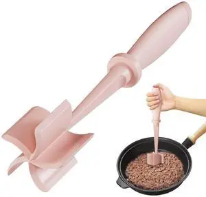 Upgrade Meat Chopper Hamburger Masher Ground Beef Smasher Utensil Mix Tool Upgrade Meat Chopper Hamburger Masher Ground Beef Smasher Utensil Mix Tool