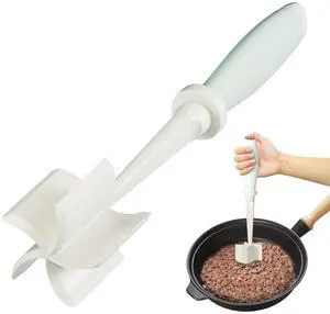 Upgrade Meat Chopper Hamburger Masher Ground Beef Smasher Utensil Mix Tool Upgrade Meat Chopper Hamburger Masher Ground Beef Smasher Utensil Mix Tool