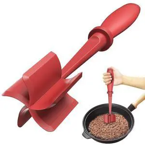 Upgrade Meat Chopper Hamburger Masher Ground Beef Smasher Utensil Mix Tool Upgrade Meat Chopper Hamburger Masher Ground Beef Smasher Utensil Mix Tool