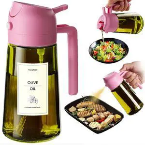 - Original 16oz/470ml Olive Oil Dispenser Bottle for Kitchen Gadgets and Air Fryer Accessories - Olive Oil Sprayer for Cooking w/Stickers - Bubblegum - Original 16oz/470ml Olive Oil Dispenser Bottle for Kitchen Gadgets and Air Fryer Accessories - Olive Oil Sprayer for Cooking w/Stickers - Bubblegum