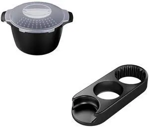 Microwave Cookware Steamer 2 Quart +AJXX 3-in-1 Multi-Function Bottle Opener Microwave Cookware Steamer 2 Quart +AJXX 3-in-1 Multi-Function Bottle Opener