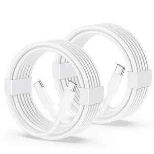 USB C to USB C Cable, 2Pack 60W Fast Charging for iPhone 17 16 Charger Cord USB C to USB C Cable, 2Pack 60W Fast Charging for iPhone 17 16 Charger Cord