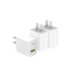 3 Pack USB C Charger Block, Dual Port Type C Wall Charger Fast Charging 20W Power Adapter Cube for iPhone 14/14 Pro/14 Pro Max/14 Plus/13/12/11, XS/XR/X, iPad, Samsung, More 3 Pack USB C Charger Block, Dual Port Type C Wall Charger Fast Charging 20W Power Adapter Cube for iPhone 14/14 Pro/14 Pro Max/14 Plus/13/12/11, XS/XR/X, iPad, Samsung, More