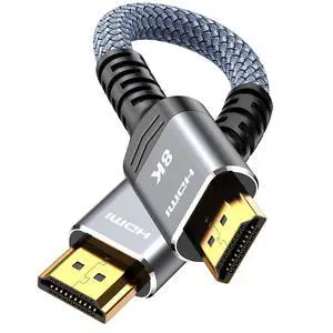 HDMI Cable 0.5 ft, 4K Ultra High Speed HDMI to HDMI Cord HDMI Cable 0.5 ft, 4K Ultra High Speed HDMI to HDMI Cord