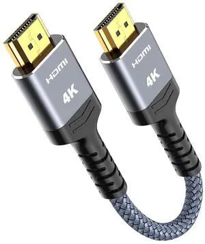 HDMI Cable 1 ft, 4K Ultra High Speed HDMI to HDMI Cord HDMI Cable 1 ft, 4K Ultra High Speed HDMI to HDMI Cord