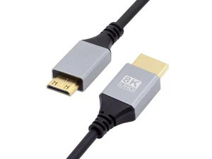 HDMI 2.1 Cable,HDMI Male to Mini HDMI Male 8K@60Hz 4K@120Hz 48Gbps Ultra High-Speed Gold-Plated Cable 2.0M for TV, Monitor, Computer HDMI 2.1 Cable,HDMI Male to Mini HDMI Male 8K@60Hz 4K@120Hz 48Gbps Ultra High-Speed Gold-Plated Cable 2.0M for TV, Monitor, Computer
