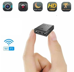 Smallest Camera Wireless, Mini Nanny Camera HD 1080p with Night Vision, Motion Detection for Security Smallest Camera Wireless, Mini Nanny Camera HD 1080p with Night Vision, Motion Detection for Security