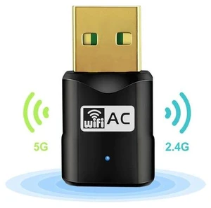 600M Mini 2.4G/5.8G Wireless Wifi Receiver AP Transmitter Dual Frequency USB Wireless Network Card 600M Mini 2.4G/5.8G Wireless Wifi Receiver AP Transmitter Dual Frequency USB Wireless Network Card