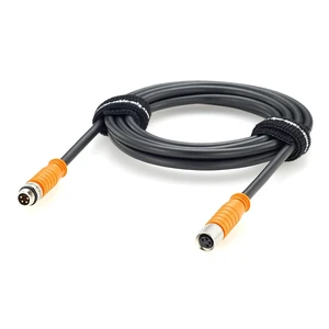 M8 A-Code 4 Pin Motor Extension Cable for Senergy MDR (1M/3.28FT) M8 A-Code 4 Pin Motor Extension Cable for Senergy MDR (1M/3.28FT)