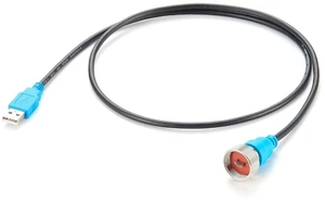 IP67 Waterproof USB 2.0 Type A Male to Micro USB Male Cable (1M/3.28FT) IP67 Waterproof USB 2.0 Type A Male to Micro USB Male Cable (1M/3.28FT)