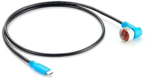 IP67 Right Angle USB 3.1 C Male to Male Threaded Locking Cable (1M/3.28FT) IP67 Right Angle USB 3.1 C Male to Male Threaded Locking Cable (1M/3.28FT)