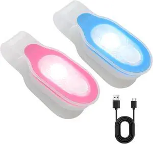 Nurse Night Light Rechargeable LED Clip on Flashlight for Night Shift | Rechargeable Hands Free Lights for Walking Safety with Strong Magnetic to Grip Clothing, Suitable for Running Emergency,2Pcs Nurse Night Light Rechargeable LED Clip on Flashlight for Night Shift | Rechargeable Hands Free Lights for Walking Safety with Strong Magnetic to Grip Clothing, Suitable for Running Emergency,2Pcs
