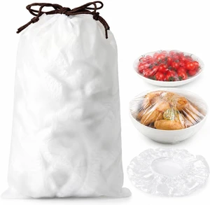 100pcs Disposable Stretch Food Covers for Bowls and Plates | Stretchable Food Storage Covers for Kitchen Bowls, Plates, Containers, Fridge and Outdoor Dining (1 group) 100pcs Disposable Stretch Food Covers for Bowls and Plates | Stretchable Food Storage Covers for Kitchen Bowls, Plates, Containers, Fridge and Outdoor Dining (1 group)