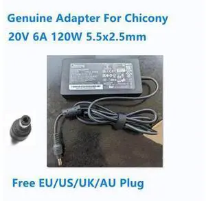 OIAGLH 20V 6A 120W 5.5x2.5mm Chicony A17-120P2A A120A057Q Power Supply AC Adapter For NUC Laptop Charger OIAGLH 20V 6A 120W 5.5x2.5mm Chicony A17-120P2A A120A057Q Power Supply AC Adapter For NUC Laptop Charger