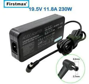 19.5V 11.8A 230W AC Adapter for ROG Strix GL504GV G531GV GL704GV G731GV GL504GW GL704GW G512LU Laptop Gaming Charger 19.5V 11.8A 230W AC Adapter for ROG Strix GL504GV G531GV GL704GV G731GV GL504GW GL704GW G512LU Laptop Gaming Charger