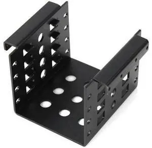 4 Bay 2.5 to 3.5" HDD Rack Converter SSD Adapter Mounting Bracket Hard Drive Disk Holder Rack 4 Bay 2.5 to 3.5" HDD Rack Converter SSD Adapter Mounting Bracket Hard Drive Disk Holder Rack