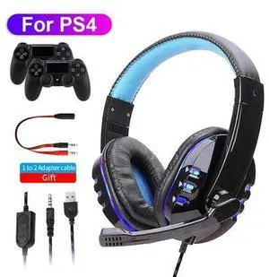 Light Gaming Over ear Headset Gamer casque Deep Bass Game Headphones Earphone for Computer PC PS4 XBox audifonos gamer fones Light Gaming Over ear Headset Gamer casque Deep Bass Game Headphones Earphone for Computer PC PS4 XBox audifonos gamer fones