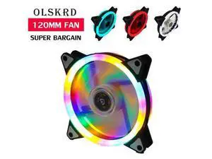 Cooler PC Case Fan 120mm Rgb Fan Mute Colorful Cooler LED Cooling 3pin 4pin Master Fan Quietly Easy Install Computer Fan Cooler PC Case Fan 120mm Rgb Fan Mute Colorful Cooler LED Cooling 3pin 4pin Master Fan Quietly Easy Install Computer Fan