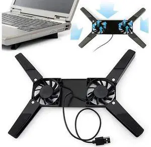 Rotatable USB Fan Cooling Pad 2 Fans Cooler Notebook Cooler Computer Laptop Stand USB Fan For 7-15" PC Laptop PC Computer Rotatable USB Fan Cooling Pad 2 Fans Cooler Notebook Cooler Computer Laptop Stand USB Fan For 7-15" PC Laptop PC Computer