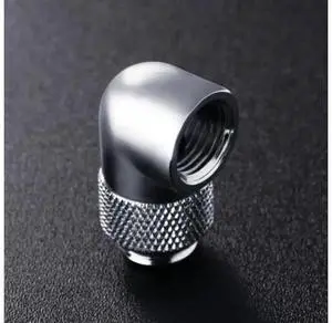 Thread 90 Degree Fitting Adapter Rotary Fitting Water Cooled Connector Brass PC Computer Water Cooling Accessories Thread 90 Degree Fitting Adapter Rotary Fitting Water Cooled Connector Brass PC Computer Water Cooling Accessories