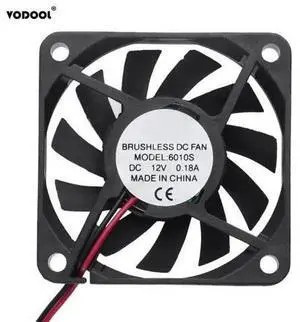 11 Blades Waterproof 12V 0.18A DC 58x58x10mm Computer Cooler Fan 2Pin Low Noise Brushless PC Cooling Fan Radiator Fans 11 Blades Waterproof 12V 0.18A DC 58x58x10mm Computer Cooler Fan 2Pin Low Noise Brushless PC Cooling Fan Radiator Fans