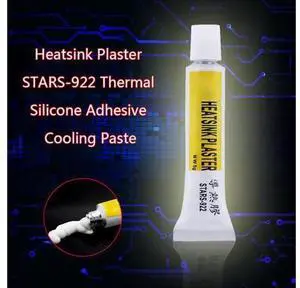 2pcs Heatsink Plaster Thermal Silicone Grease Adhesive Cooling Paste Strong Adhesive Compound Glue Heat Sink Sticky Props 2pcs Heatsink Plaster Thermal Silicone Grease Adhesive Cooling Paste Strong Adhesive Compound Glue Heat Sink Sticky Props