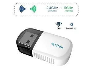 USB 2.0 WIFI Adapter 5G/2.5G Bluetooth 4.2 Dual Band AC 600Mbps Support for Windows XP/7/8/10 Mac OS 10.6-10.14 USB 2.0 WIFI Adapter 5G/2.5G Bluetooth 4.2 Dual Band AC 600Mbps Support for Windows XP/7/8/10 Mac OS 10.6-10.14