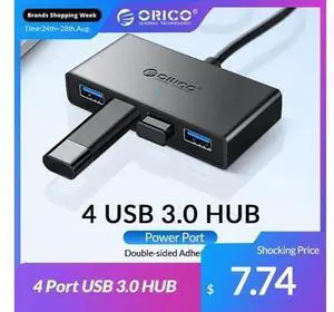 Mini USB 3.0 HUB 4 Port Power Supply OTG with Micro USB Power Interface for MacBook Laptop Tablet Computer OTG USB HUB Mini USB 3.0 HUB 4 Port Power Supply OTG with Micro USB Power Interface for MacBook Laptop Tablet Computer OTG USB HUB