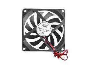 12V 2-Pin 80x80x10mm PC Computer CPU System Heatsink Brushless Cooling Fan 8010 12V 2-Pin 80x80x10mm PC Computer CPU System Heatsink Brushless Cooling Fan 8010