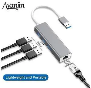 2020 USB Hub 3 USB rj45 Adapter USB Multi Port USB 3.0 Port to Gigat 100mbps Ethernet Lan Rj45 Network For MacBook Pro Dock 2020 USB Hub 3 USB rj45 Adapter USB Multi Port USB 3.0 Port to Gigat 100mbps Ethernet Lan Rj45 Network For MacBook Pro Dock