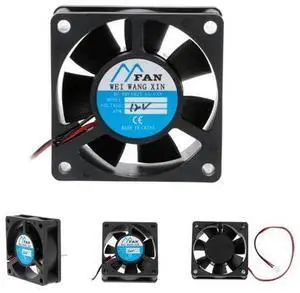 60mm×60mm×20mm DC 12V 2-Pin Cooler Brushless Axial PC CPU Case Cooling Fan 6020 H4GA 60mm×60mm×20mm DC 12V 2-Pin Cooler Brushless Axial PC CPU Case Cooling Fan 6020 H4GA