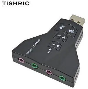 7.1 USB Sound Card External Microphne Headphone Speaker 3.5mm Jack to USB Audio Adapter Card Interface for PC Mac Laptop 7.1 USB Sound Card External Microphne Headphone Speaker 3.5mm Jack to USB Audio Adapter Card Interface for PC Mac Laptop