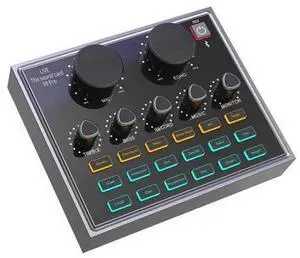 Equipment, Voice Converter for Computer / Phone / iPad / Etc., Sound Card with Various Funny Sound Effects Equipment, Voice Converter for Computer / Phone / iPad / Etc., Sound Card with Various Funny Sound Effects