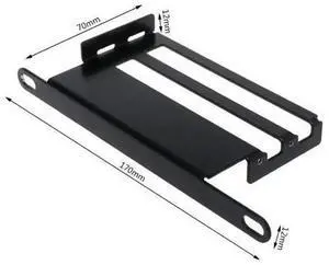 Aluminum Alloy Graphics VGA Card Holder Graphic Card Side Converted Support Computer Cooling Cooler Radiator Bracket 95AD Aluminum Alloy Graphics VGA Card Holder Graphic Card Side Converted Support Computer Cooling Cooler Radiator Bracket 95AD