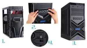 Cooling System 3.5inch PC HDD 4 Channel Speed Fan Controller Blue/Red LED Controller Front Panel For Computer Fans Cooling System 3.5inch PC HDD 4 Channel Speed Fan Controller Blue/Red LED Controller Front Panel For Computer Fans