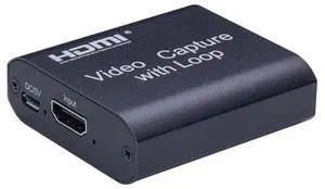 1080P Video capture Card with loop output to 2.0 Video capture Device for Game Streaming Live Stream Broadcast 1080P Video capture Card with loop output to 2.0 Video capture Device for Game Streaming Live Stream Broadcast