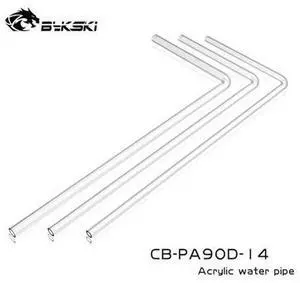 2pcs Pre-Bend PETG Tube OD14mm Bended Hard Pipe ID10mm 50CM+20CM PC 90 Degree Vertical Tube Water Cooler MOD CB-PMMAFR 2pcs Pre-Bend PETG Tube OD14mm Bended Hard Pipe ID10mm 50CM+20CM PC 90 Degree Vertical Tube Water Cooler MOD CB-PMMAFR