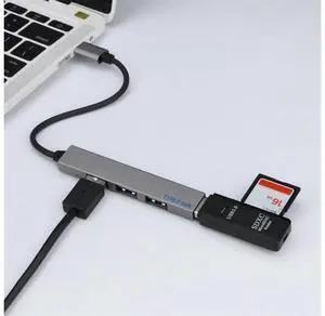 Type-C To 4 USB HUB Expander Ultra-Thin Mini Portable 4-Port USB 3.0 Hub safe and durable#T2 Type-C To 4 USB HUB Expander Ultra-Thin Mini Portable 4-Port USB 3.0 Hub safe and durable#T2