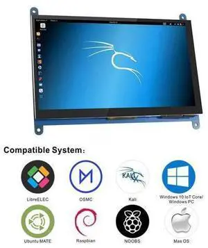 7 inch HD IPS Capacitive LCD Display Touch Screen LCD 800*480 TFT Monitor for Raspberry Pi 3 Model B/ 2B/ B for win10/8 7 inch HD IPS Capacitive LCD Display Touch Screen LCD 800*480 TFT Monitor for Raspberry Pi 3 Model B/ 2B/ B for win10/8