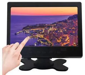 7" LCD Touch Monitor for Raspberry Pi +VGA+AV Interface Display Capacitive Touch Screen Module Car Backup Reverse 7" LCD Touch Monitor for Raspberry Pi +VGA+AV Interface Display Capacitive Touch Screen Module Car Backup Reverse