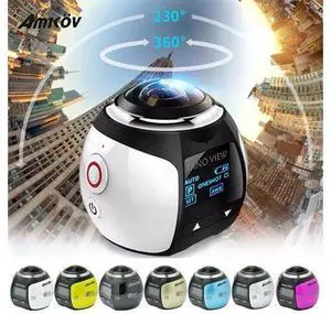 Mini 360 Video Camera V1 Action Camera Dual Image Stabilization Mini Panorama Camera 360 Degree Sport Driving VR Camera Mini 360 Video Camera V1 Action Camera Dual Image Stabilization Mini Panorama Camera 360 Degree Sport Driving VR Camera