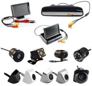 4.3 Inch Auto Parking System HD Car Rearview Mirror Monitor and 170 degrees Waterproof Car rear view camera 4.3 Inch Auto Parking System HD Car Rearview Mirror Monitor and 170 degrees Waterproof Car rear view camera