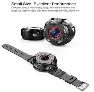 Sport Action Camera 1080P HD WiFi Waterproof 30M Depth DV 153 Degree Wide-angle Night Version Magnetic Smart Watch Camera Sport Action Camera 1080P HD WiFi Waterproof 30M Depth DV 153 Degree Wide-angle Night Version Magnetic Smart Watch Camera