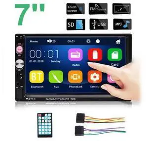 7 Inch 2 DIN Car Stereo Radio Multimedia MP5 Player FM USB AUX HD bluetooth HD Touch Screen Support Rear Camera Universal Radio 7 Inch 2 DIN Car Stereo Radio Multimedia MP5 Player FM USB AUX HD bluetooth HD Touch Screen Support Rear Camera Universal Radio