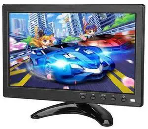 Portable 10.1inch LCD HD touch screen Computer PC Screen 2 Channel Video In Security With Speaker VGA USB Portable 10.1inch LCD HD touch screen Computer PC Screen 2 Channel Video In Security With Speaker VGA USB