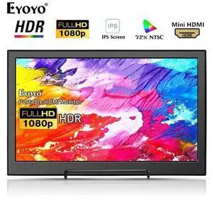 EM13F 13.3" Portable IPS HDR Mini Monitor 1080P FHD Gamer Moniteur USB LCD Screen For Laptop PC PS3 PS4 Xbox Display EM13F 13.3" Portable IPS HDR Mini Monitor 1080P FHD Gamer Moniteur USB LCD Screen For Laptop PC PS3 PS4 Xbox Display