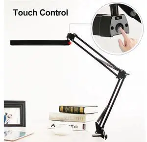 Upgraded Version A16S LED Desk Lamp 3 Colors Temperature Brightness Adjustable 10W Metal Swing Arm Dimmable Flexible Table Light Upgraded Version A16S LED Desk Lamp 3 Colors Temperature Brightness Adjustable 10W Metal Swing Arm Dimmable Flexible Table Light